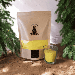 Perles de cire de soja - Bouton d'or - parfum Ambre