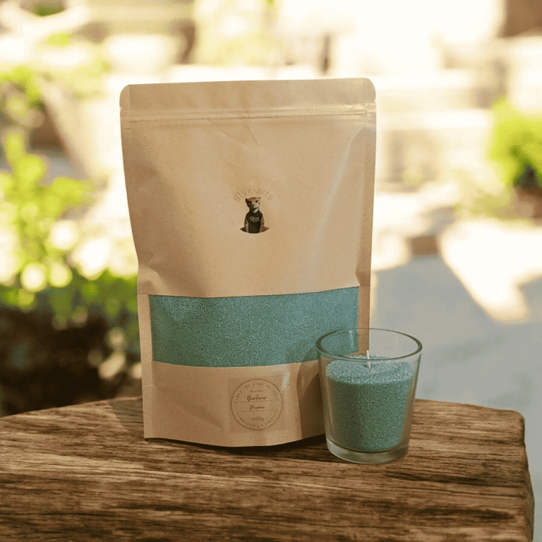 Perles de cire de soja - foret enchanté- parfum fleur de monoÏ