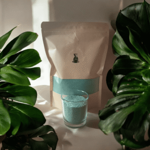 Perles de cire de soja  - vert olive - parfum Ambre